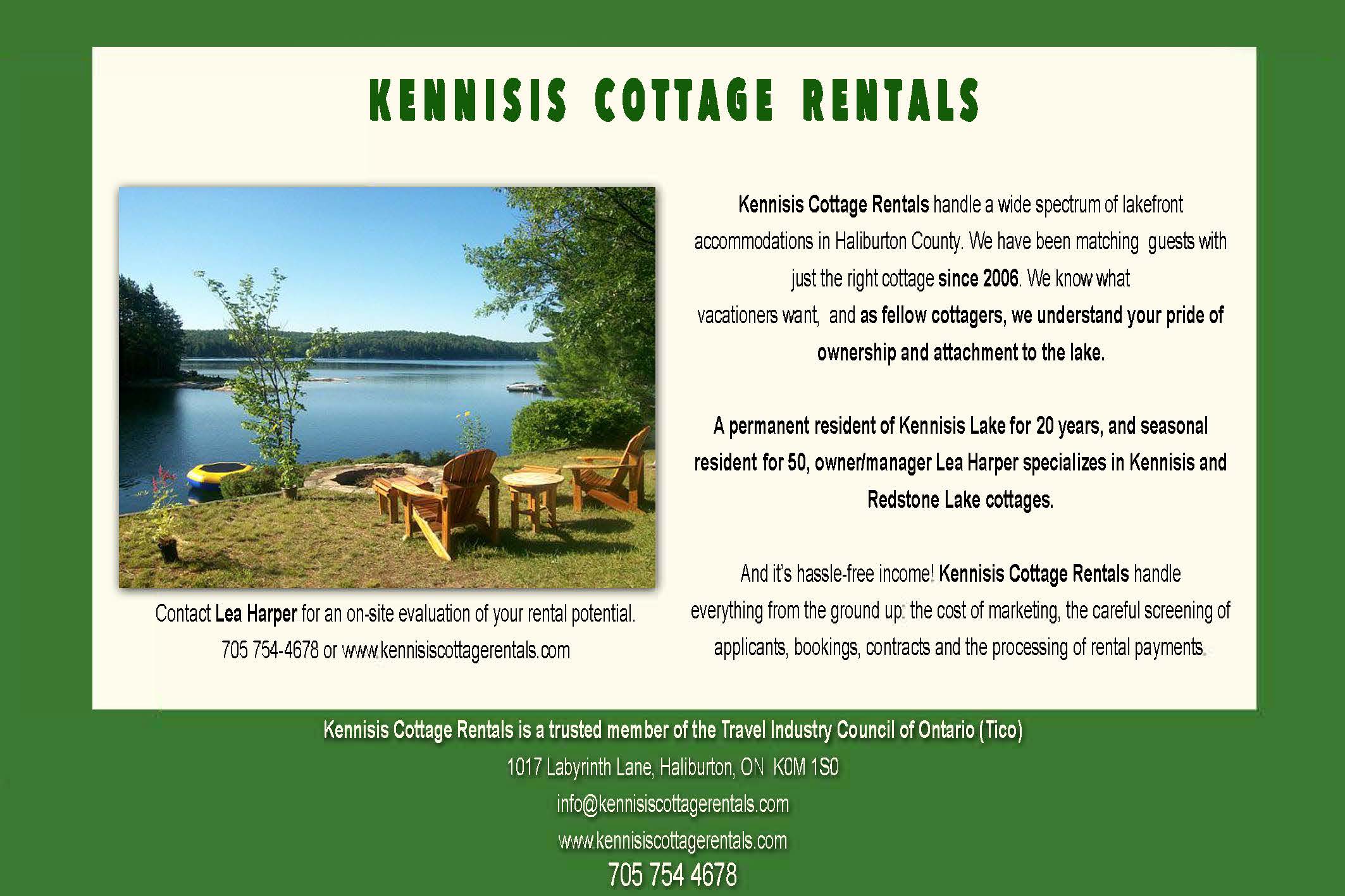 Kennisis Cottage Rentals