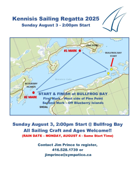 2025 Sailing Regatta Map