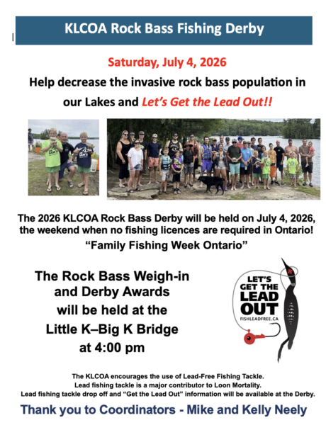 2026 Rock Bass Fishing Derby
